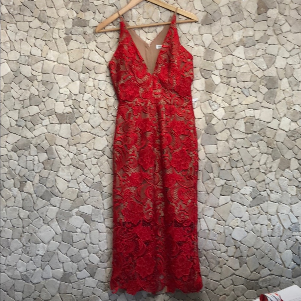 Dress the population Marie midi dress